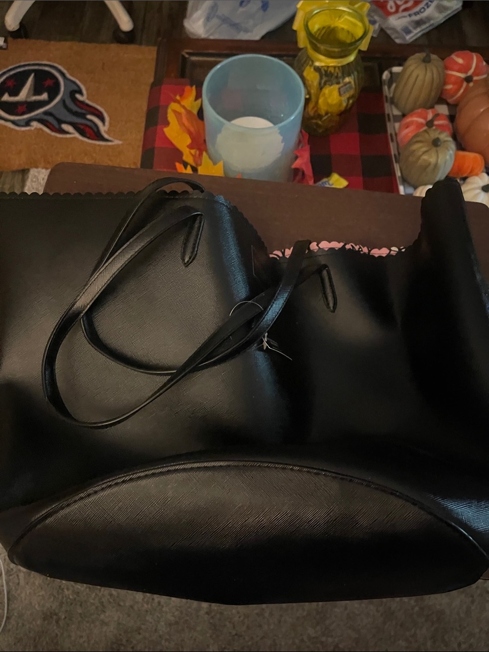 Black Tote Bag - Victoria secret Women's Shoulder Tote